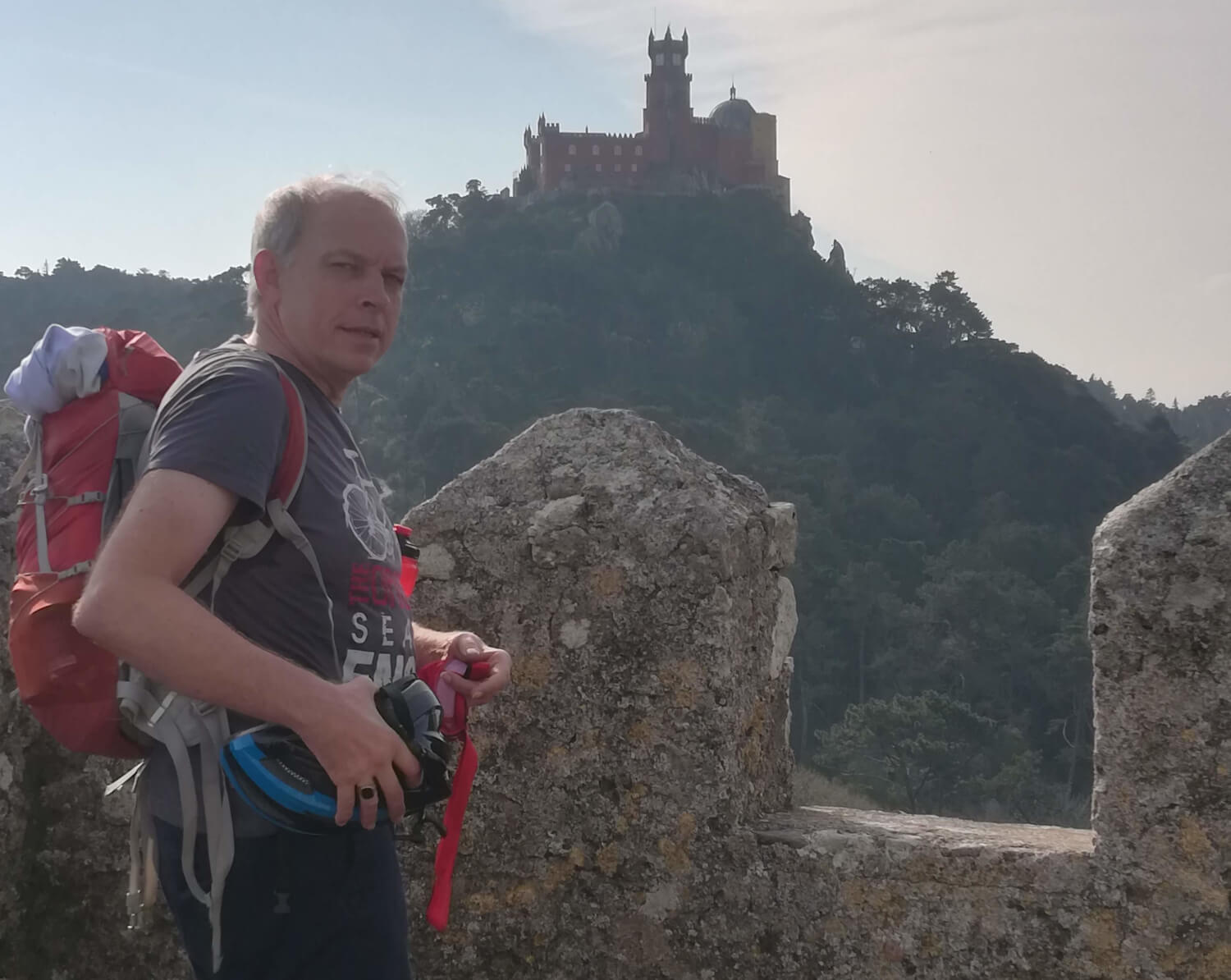 The Moorish ruins at Sintra