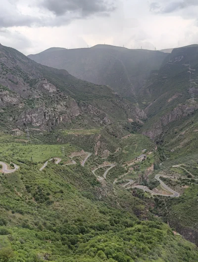 The climb to Tatev