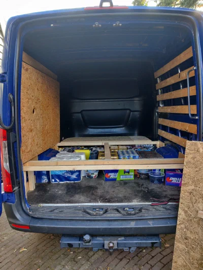 Our food bus is getting ready