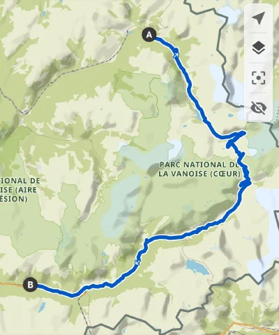 The Route on Day 5