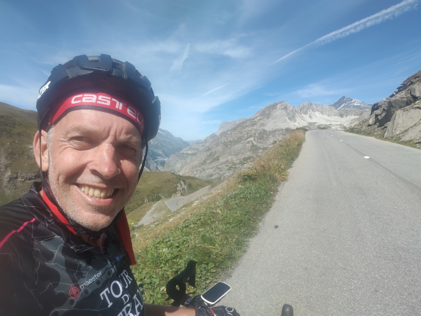 On my way to the Col de L'Iseran